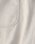 Boys Twill Shorts - Light Khaki, image 3 of 4 slides