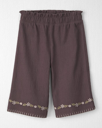 Baby Girl 2-Piece Organic Cotton Smocked Top & Pant Set, 