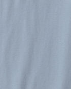 Boys Long-Sleeve Henley T-Shirt - Blue, image 2 of 3 slides