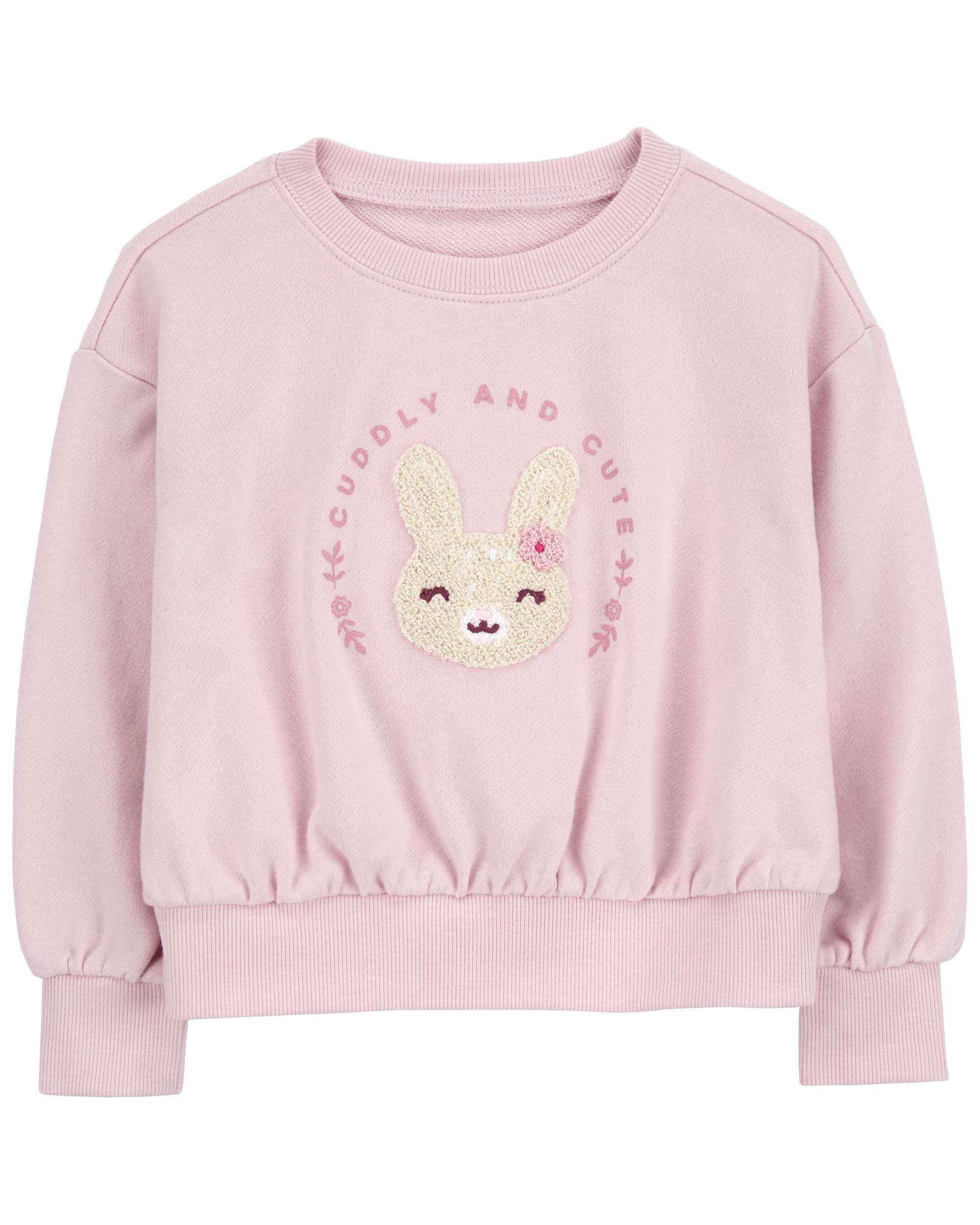 Pink sales bunny hoodie