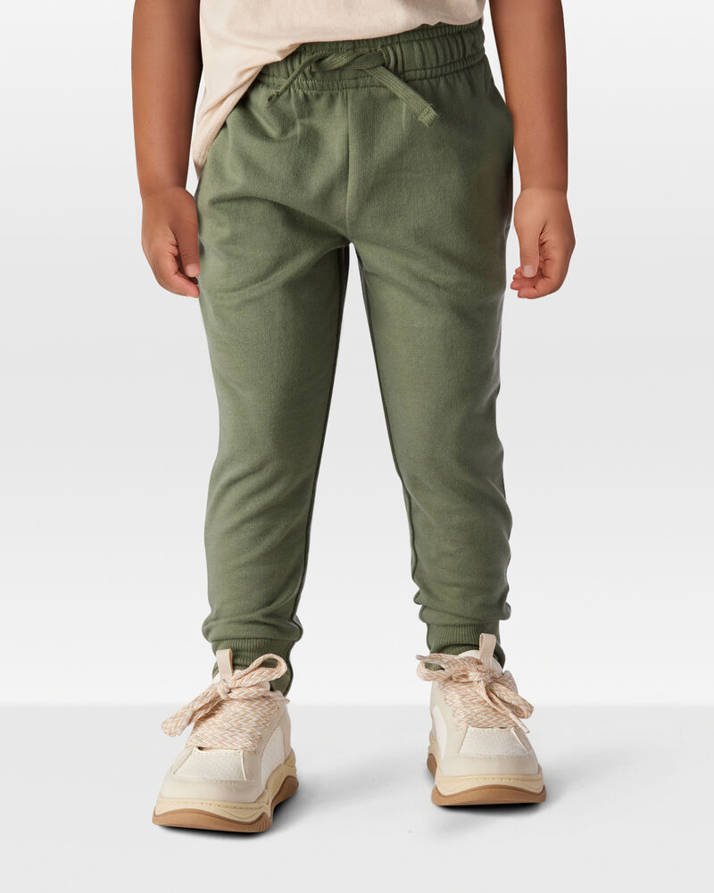 Toddler Pull-On Drawstring Joggers, image 2 of 6 slides