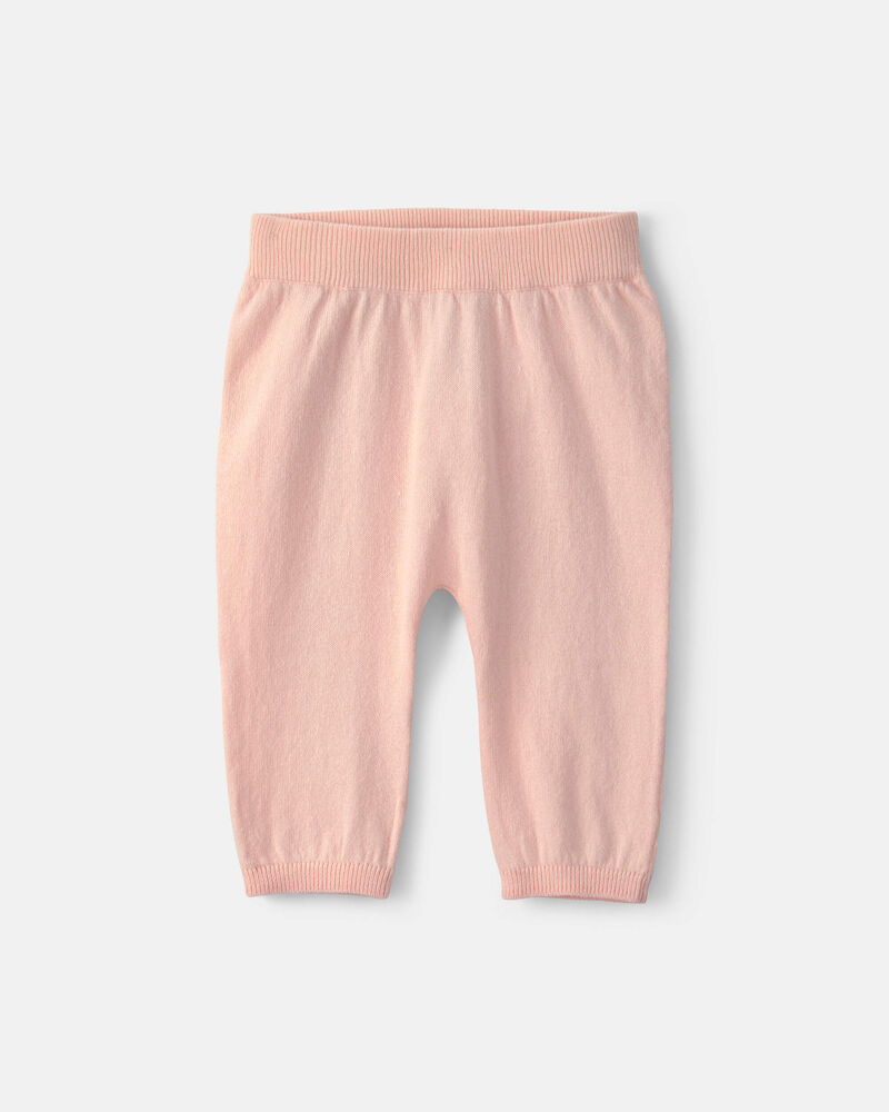 Baby Girl 2-Piece Sheep Long-Sleeve Top & Pant Set - Pink, image 2 of 4 slides