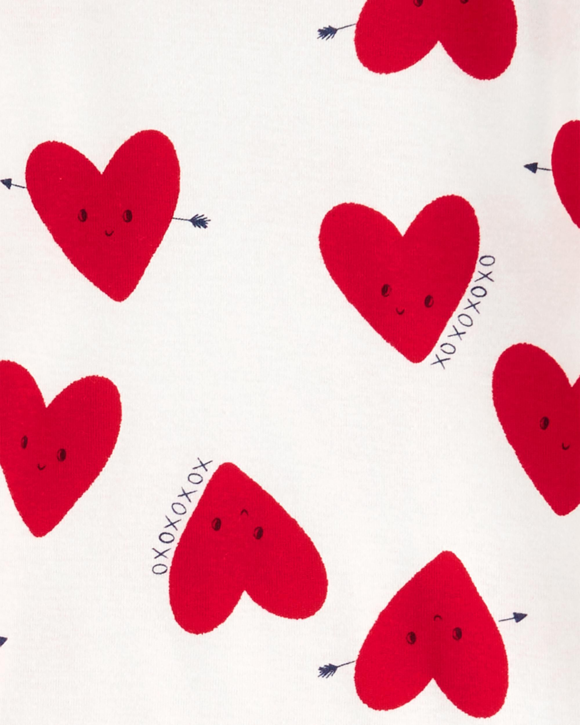 Carters valentines day pajamas hot sale