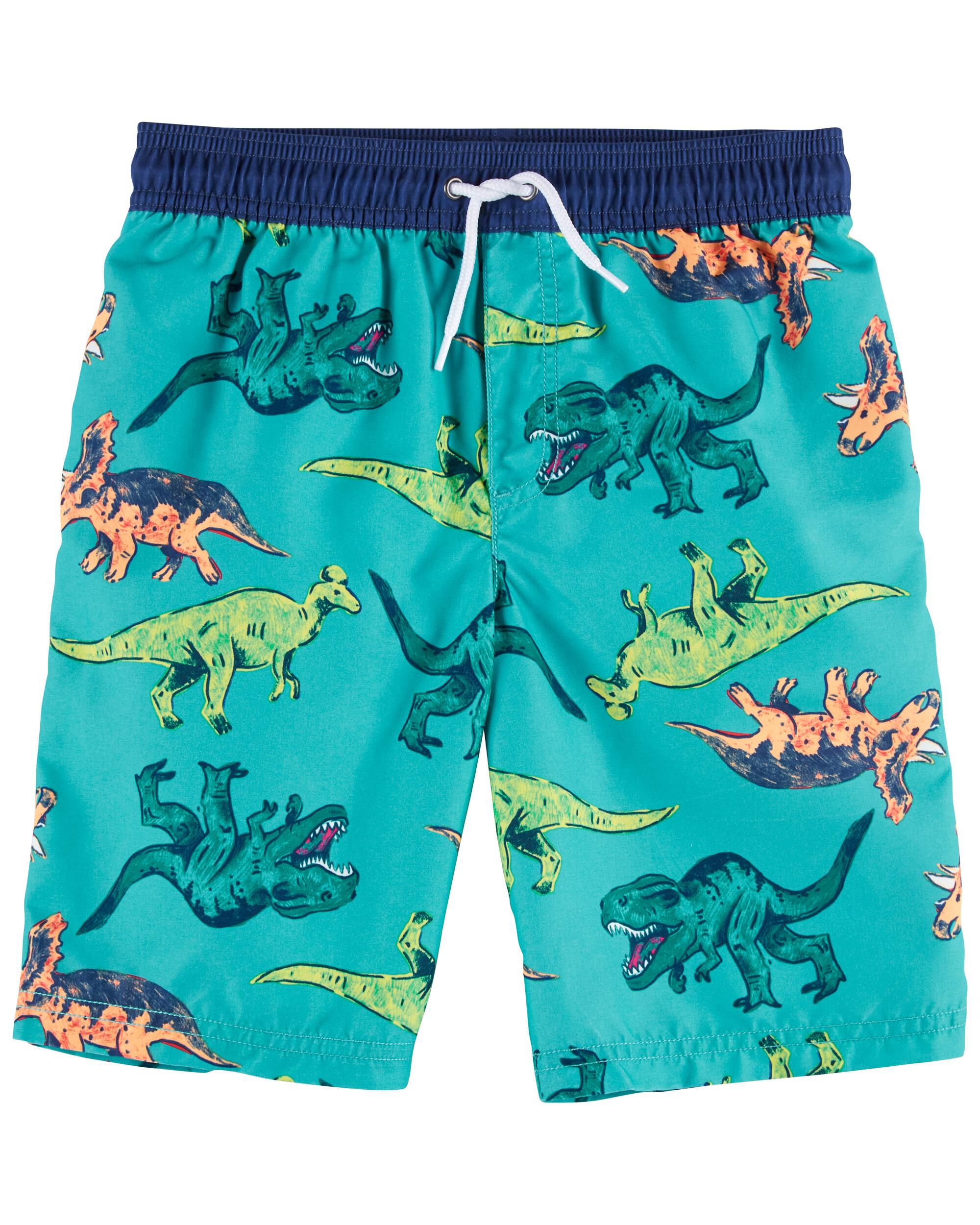 Carter's dinosaur swim trunks on sale