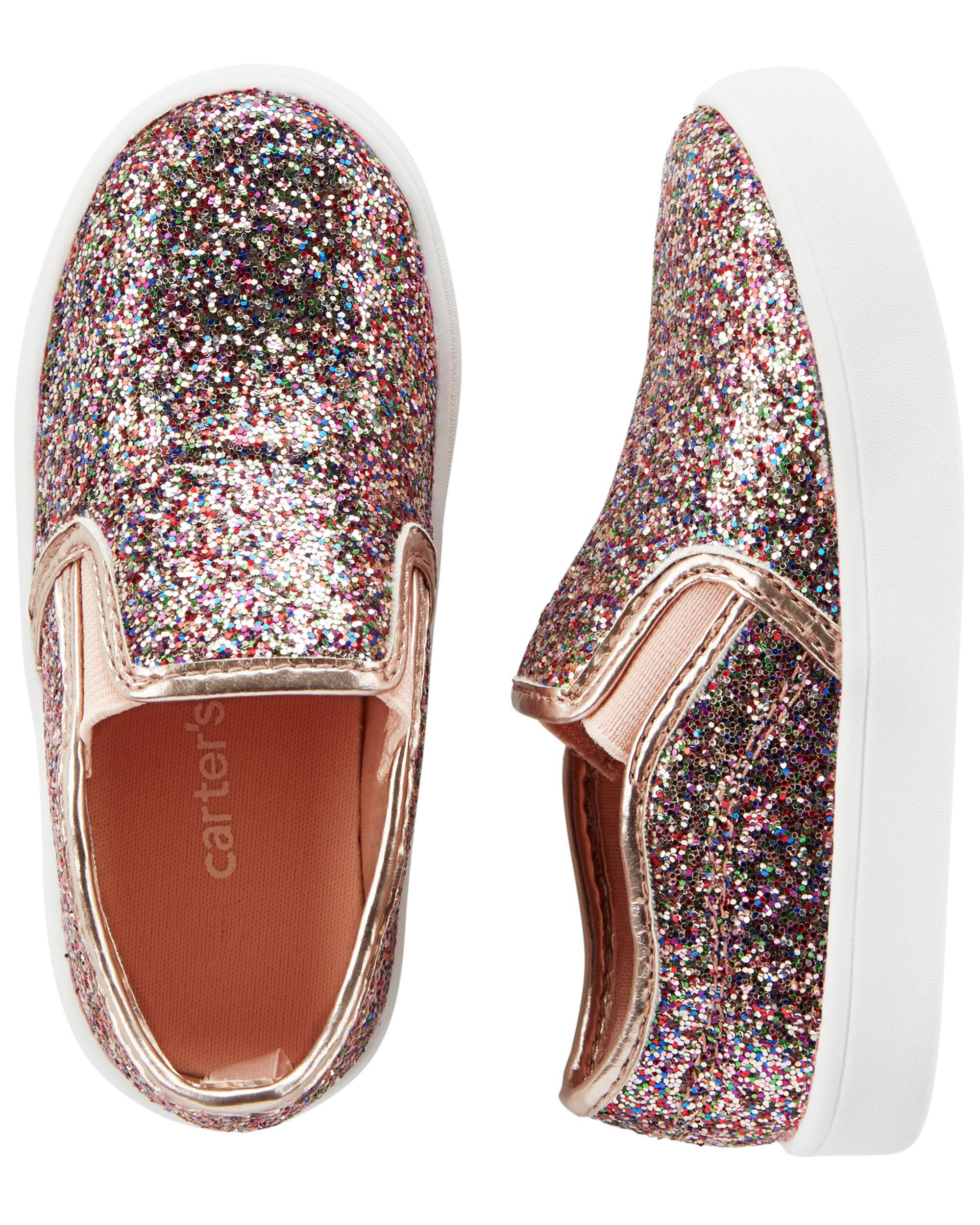 carter's sparkle shoes