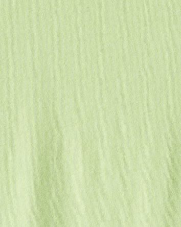 Boys Solid Pocket Long-Sleeve Tee - Green, 