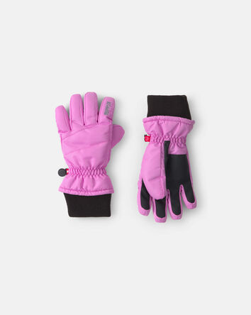 Girls Kombi Peaked Gloves - Pink, 