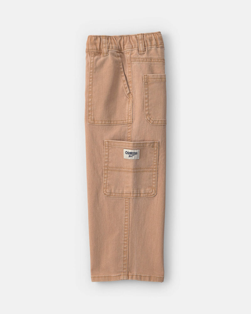 Toddler Boy Carpenter Pants - Brown, image 3 of 5 slides