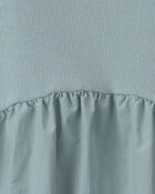 Filles - Robe mi-longue &agrave; n&oelig;ud - Bleu, image 6 sur 6 diapositives