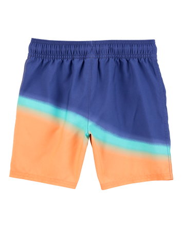 Kid Colourblock Swim Trunks, 