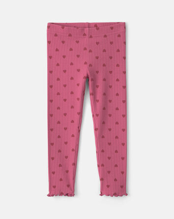 Toddler Girl 2-Piece 'Love' Fleece Long-Sleeve Top & Pant Set - Pink, 