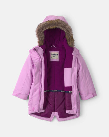 Toute-petit fille - Manteau d&rsquo;hiver - Lilas, 