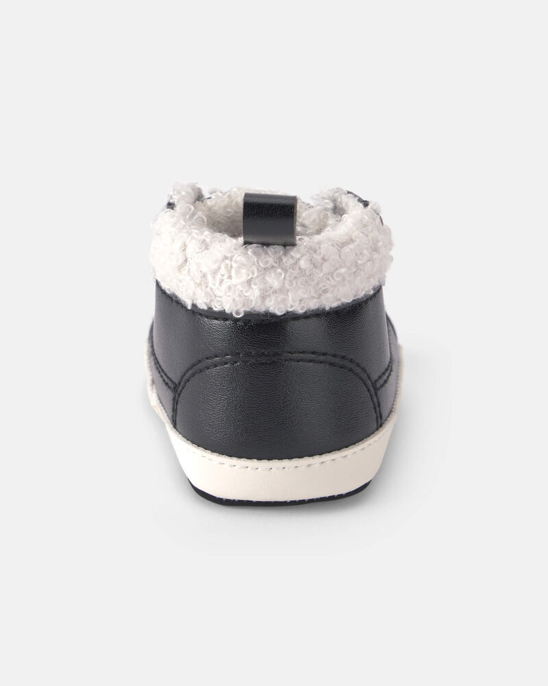 B&eacute;b&eacute; gar&ccedil;on - Espadrilles &agrave; tige haute - Noir, image 3 sur 6 diapositives