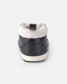 B&eacute;b&eacute; gar&ccedil;on - Espadrilles &agrave; tige haute - Noir, image 3 sur 6 diapositives