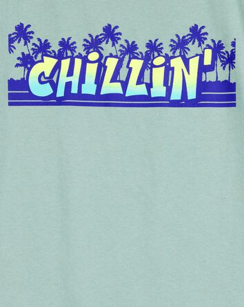 Kid Chillin' Short-Sleeve Graphic Tee, 