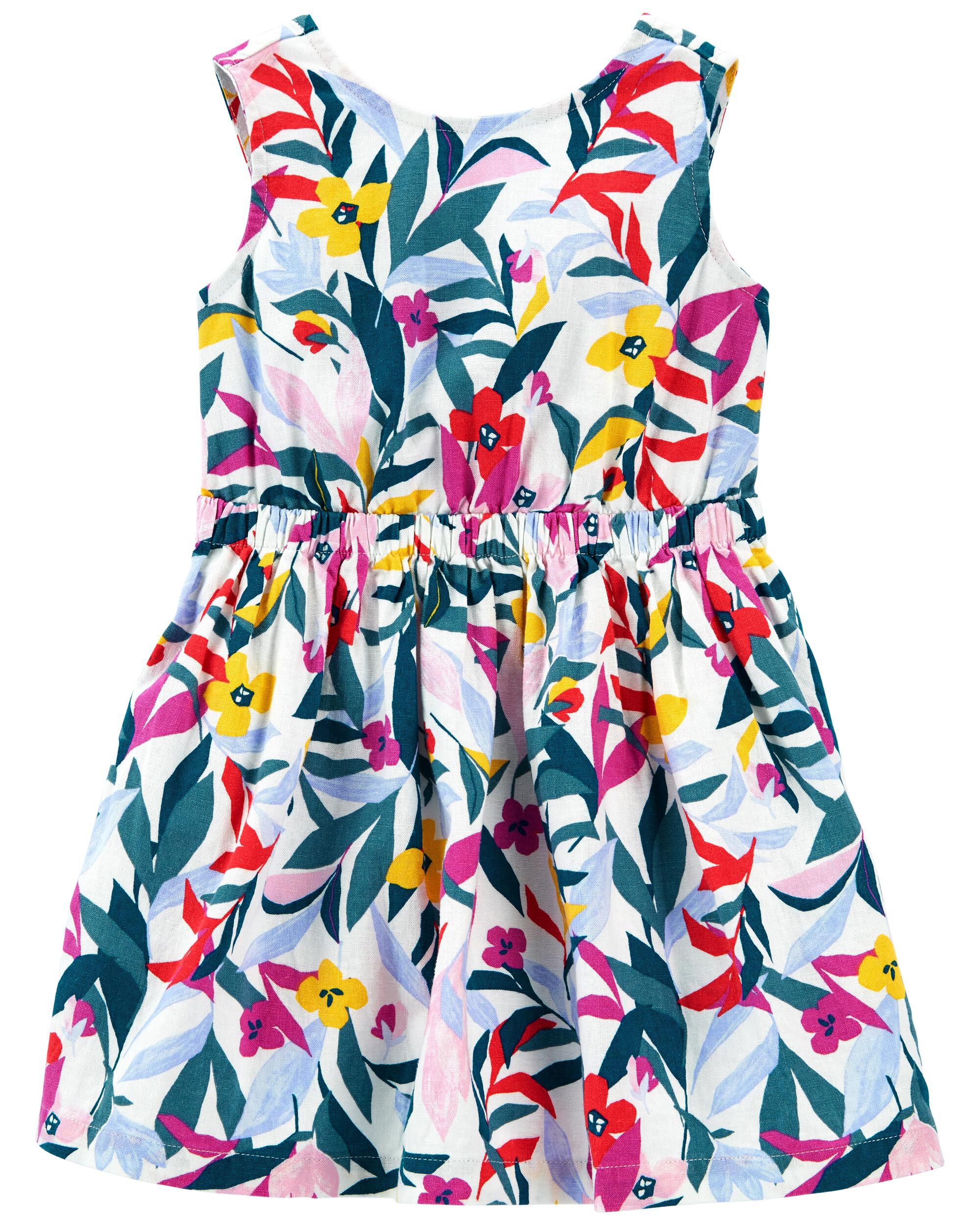Carter's floral on sale dress