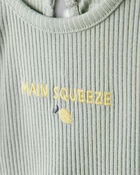 Baby Girl 'Main Squeeze' Bodysuit & Pant Set - Green, image 2 of 4 slides