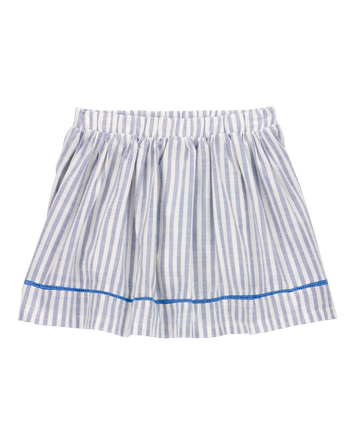 Tout-petit Jupe-short à enfiler à rayures, 