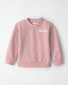 Tout-petit fille - Chandail en coton biologique &laquo;Big Sis&raquo;, image 1 sur 4 diapositives