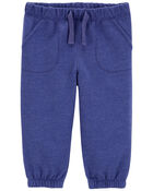 Baby 2-Pack Pull-On Fleece Pants, image 2 of 7 slides