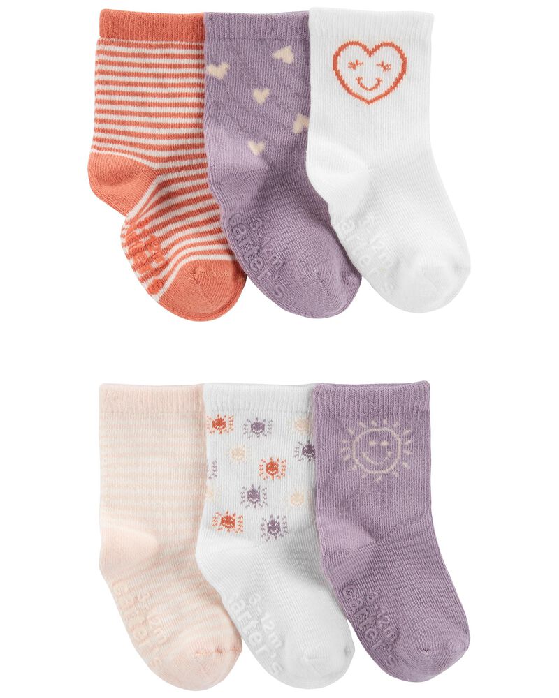 6-Pack Heart Socks, image 1 of 1 slides