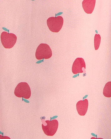 Toddler Girl Apple Short-Sleeve 2-Piece Pyjama Set, 