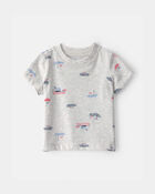 B&eacute;b&eacute; gar&ccedil;on - Ensemble 2 pi&egrave;ces barboteuse, bateau - Bleu/Gris, image 3 sur 5 diapositives