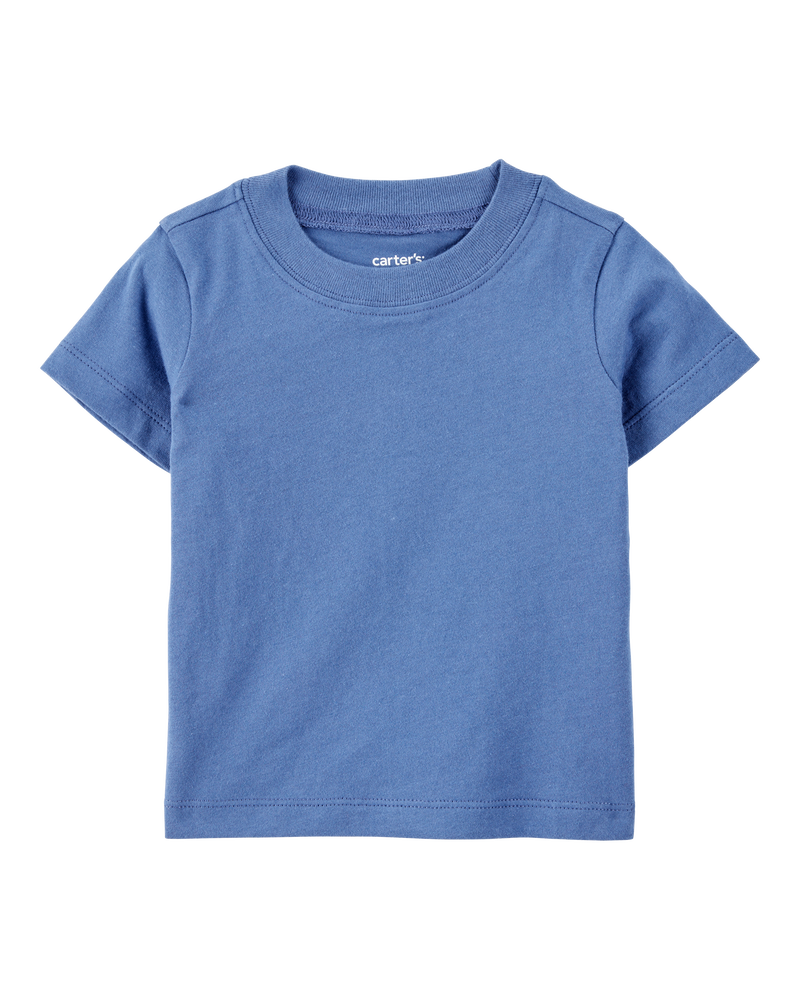 Baby 2-Piece Tee & Sailboat Shortall Set - Blue, image 3 of 5 slides