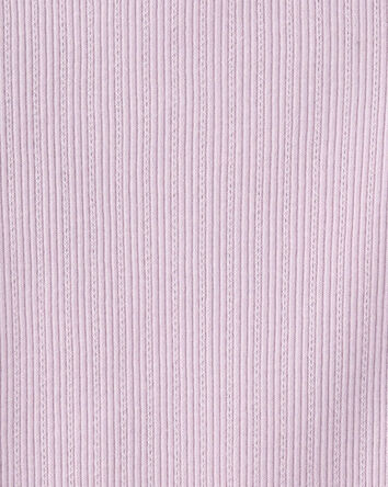 Girls Long-Sleeve Top - Purple, 