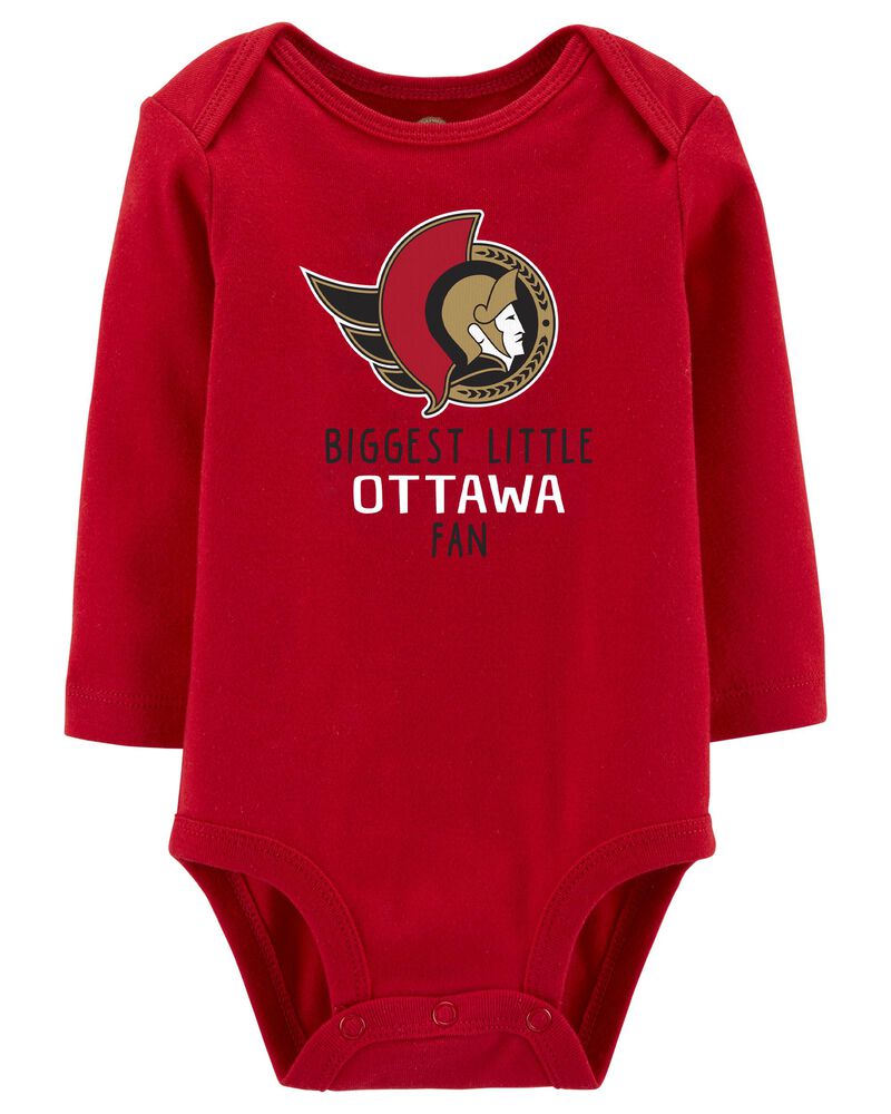 NHL Ottawa Senators Bodysuit, image 1 of 2 slides