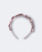 Tout-petit fille - Bandeau &agrave; n&oelig;uds - Mauve, image 4 sur 5 diapositives