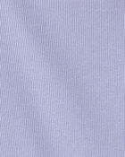 Girls Long Sleeve Cotton Dress - Blue, image 3 of 4 slides