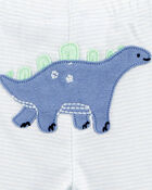 Baby 3-Piece Dinosaur Little Outfit Set, image 4 of 5 slides