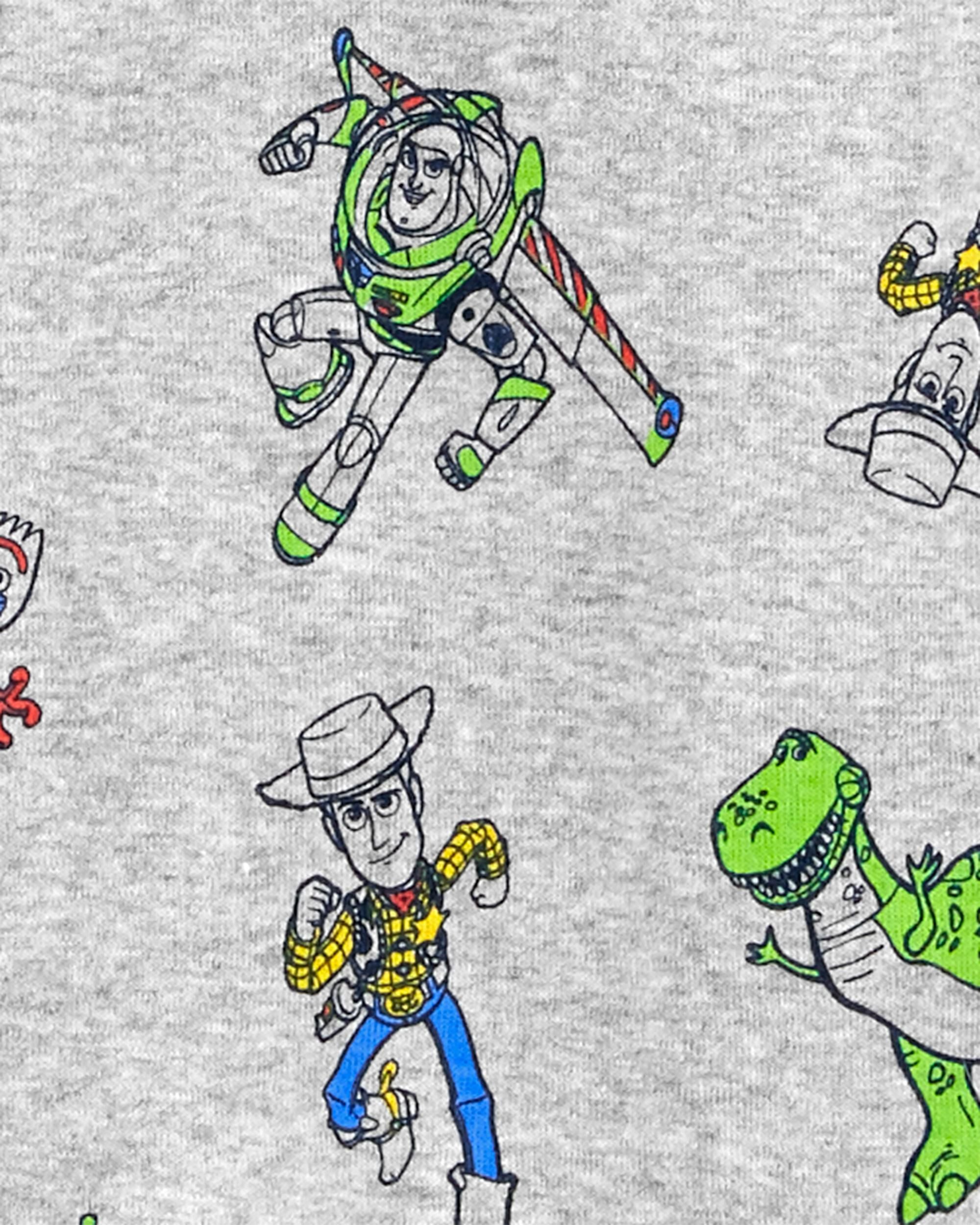Grey Toddler 1 Piece Toy Story 100 Snug Fit Cotton Pyjamas Carter s Oshkosh Canada