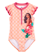 Jeune Maillot de bain 1 pièce Disney© Moana - Orange, image 1 sur 3 diapositives