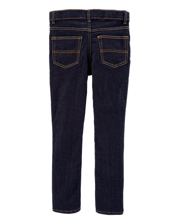 Kid Dark Wash Skinny Jeans, 