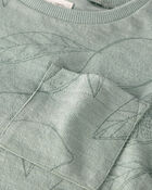 Boys 2-Piece Shorts Set Made with Organic Cotton in Sienna Breeze, image 3 of 5 slides