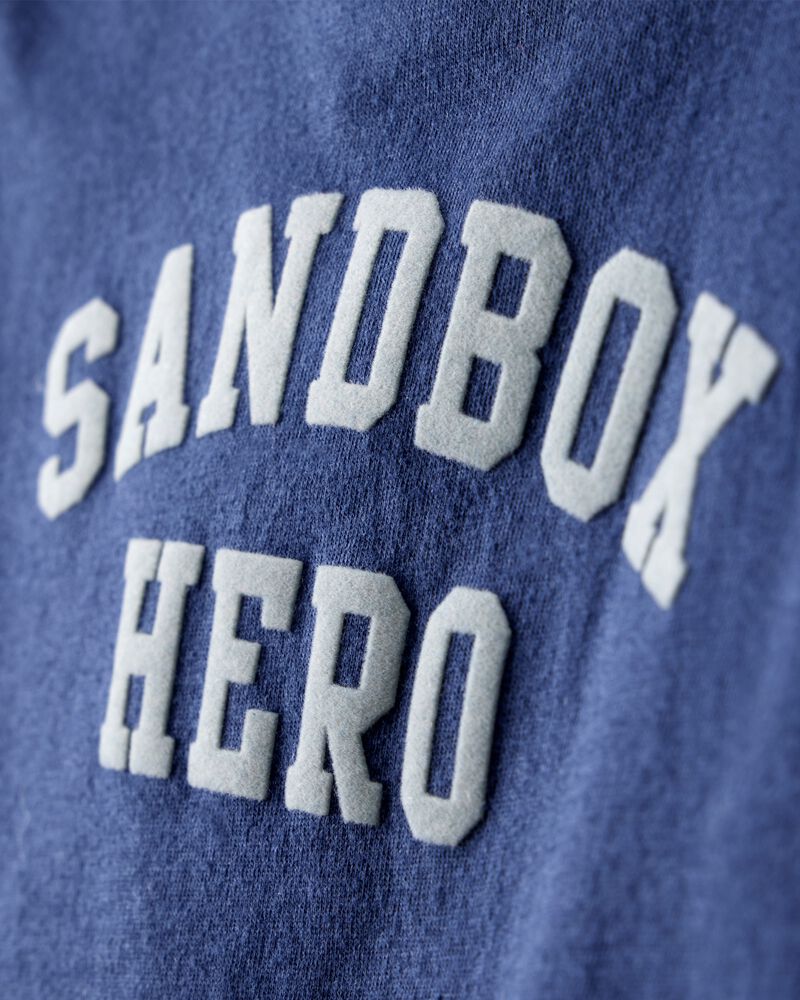 Toddler Boy Monster Truck Long-Sleeve Graphic Tee - Navy, image 3 of 6 slides