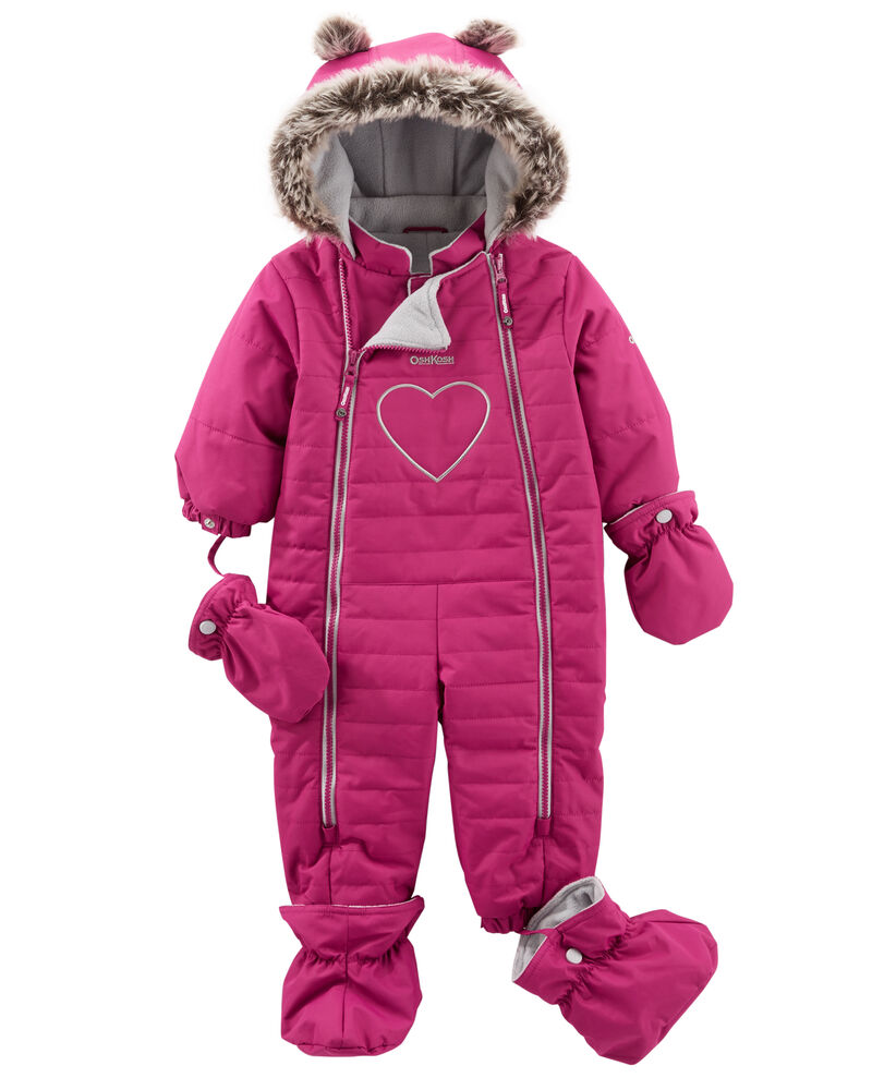 oshkosh one piece snowsuit