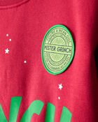 Adult Christmas Dr. Seuss&trade; The Grinch Pullover Sweatshirt - Red, image 2 of 4 slides