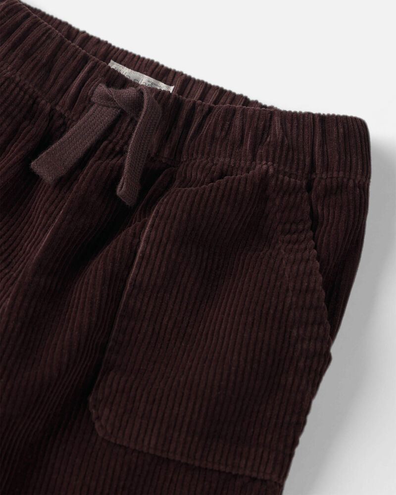 Toddler Boy Organic Cotton Corduroy Pants, image 3 of 5 slides