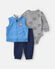 Bleu/Gris
