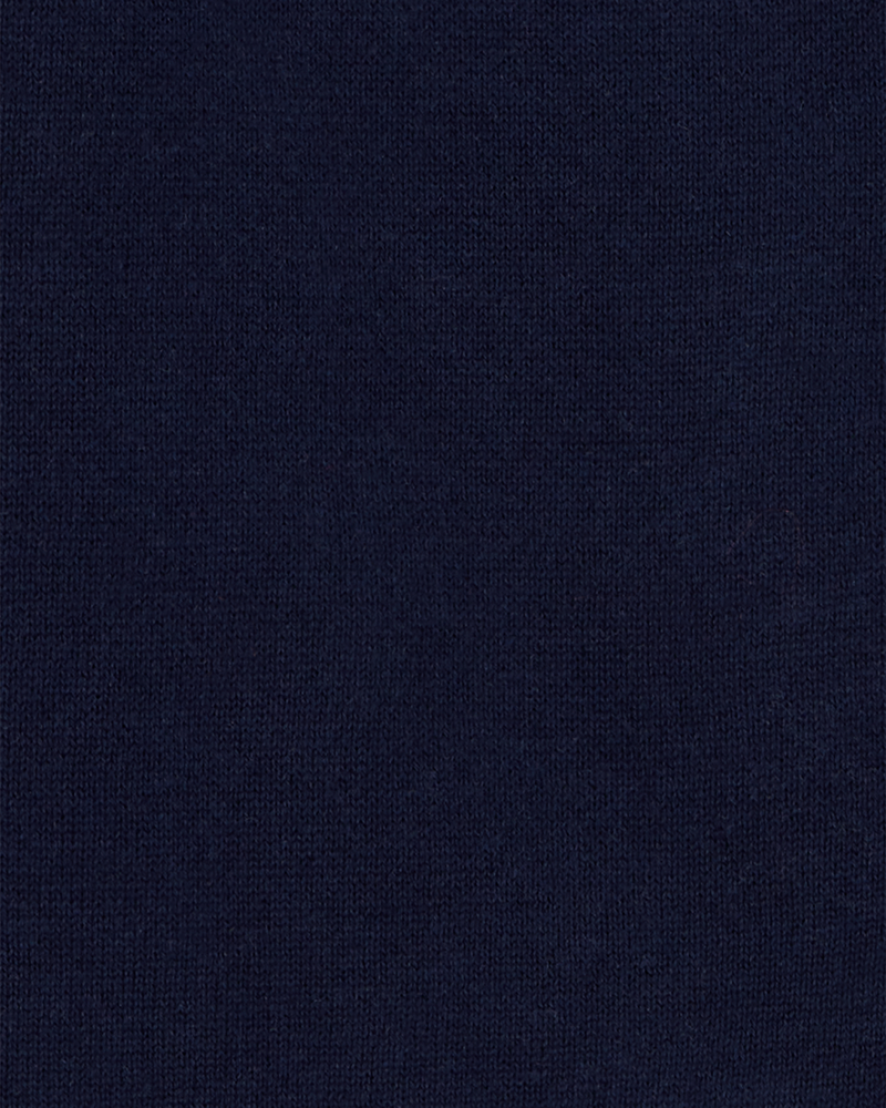 Enfant Cardigan d’uniforme scolaire à boutons - Bleu marine, image 2 sur 3 diapositives