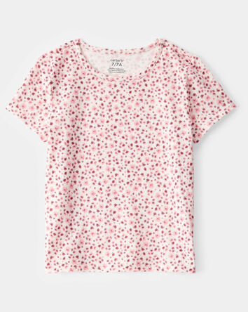 Kid 2-Piece Floral Tee & Jumpsuit Set, 