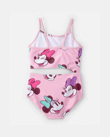 Girls Disney&copy; Minnie Mouse 1-Piece Swimsuit - Pink, 
