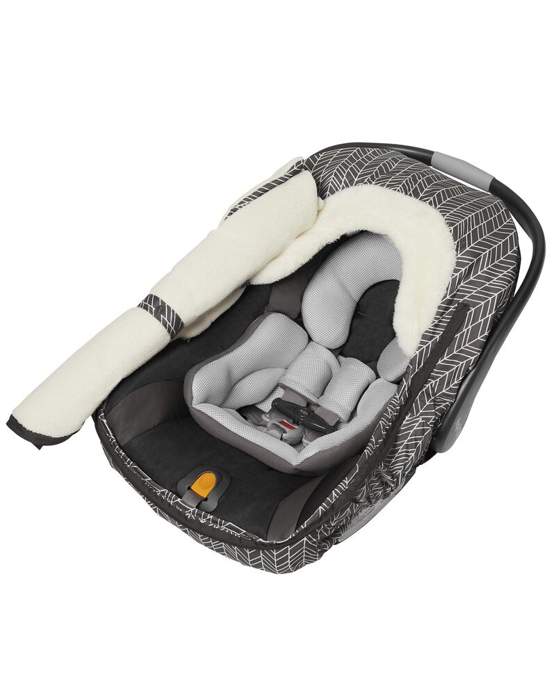 STROLL & GO Car Seat Cover - Grey Feather, image 2 of 10 slides