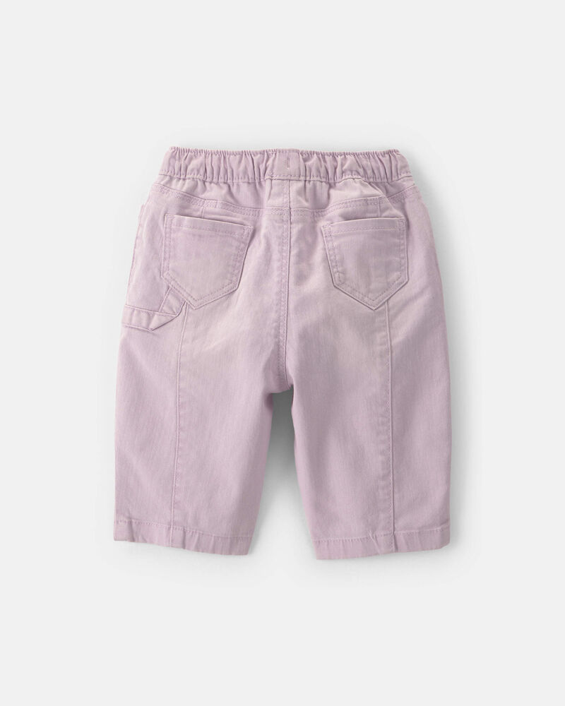 Baby Girl Barrel Pants - Purple, image 2 of 4 slides