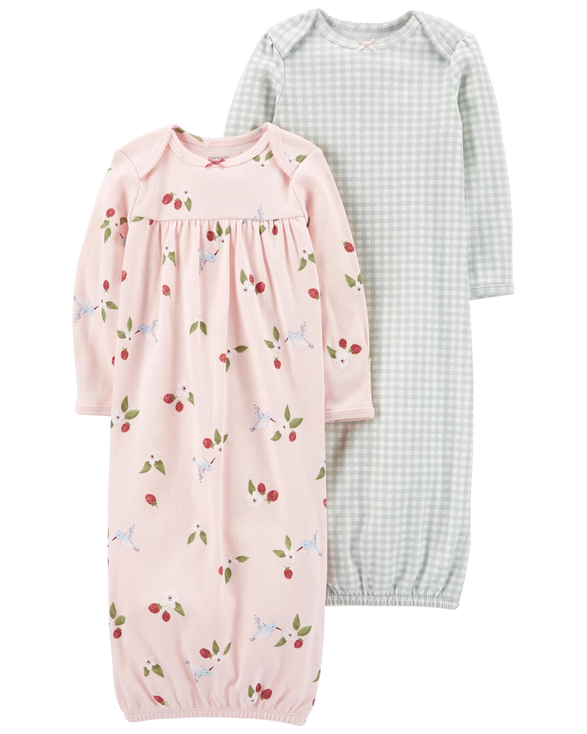Carters shop sleep gowns