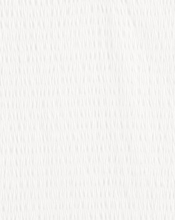 Enfant Haut à manches courtes en tissu froissé - Blanc, 