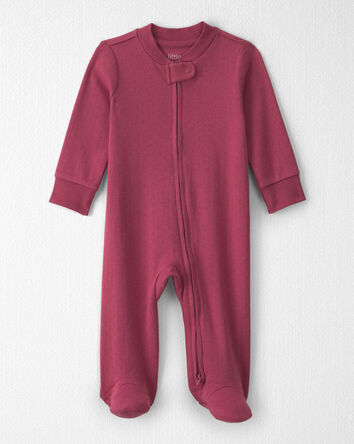 B&eacute;b&eacute; fille - Grenouill&egrave;re &agrave; motif ajour&eacute; en coton biologique, 